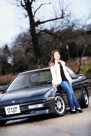 旧車好きの両親のもとで育ったハチマル女子。心を掴んだのは