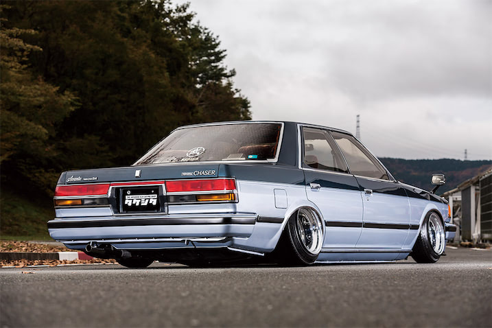 純正フェンダー死守してマス!!】激低車高で極太リムを履きこなすGX71