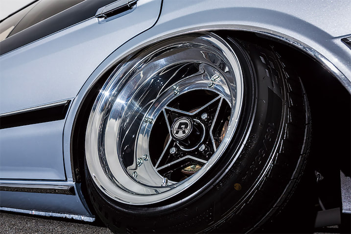 純正フェンダー死守してマス!!】激低車高で極太リムを履きこなすGX71